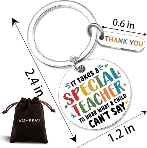 Best Special Education Teacher Gifts For Women Meaningful Special Education Teacher Appreciation Gifts Favorite Teacher Keychain Gifts End Of Year Teacher Gifts Cute Thank You Gifts For Teachers Women in Saudi Arabia