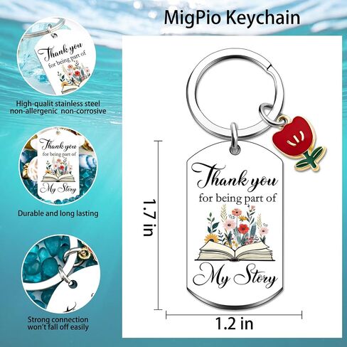 Librarian Gifts for Women Reading Teacher Gifts for Librarians Reading Gift for Professors Book Lover Gift Book Keychain for Readers Books Lovers Women in Saudi Arabia