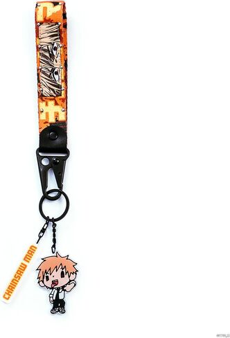 Chainsaw Man - Denji Keystrap and Keychain Bundle - Otaku in Saudi Arabia