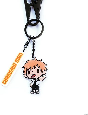 Chainsaw Man - Denji Keystrap and Keychain Bundle - Otaku in Saudi Arabia