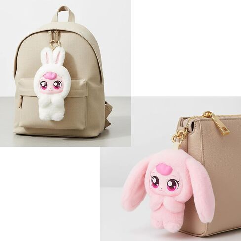 Catch Teenieping Hachuping, animal series Plush Keychain – Character Bag Charm Accessory for Handbags (Random delivery) in Saudi Arabia