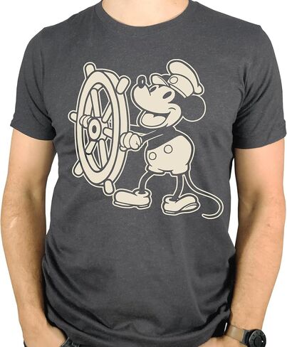 SCOBAR Public Domain Cartoons, Steamboat Willie T-Shirt in Kuwait
