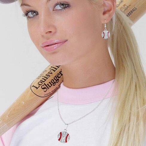 Baseball Earrings for Women Mom Fan Sports Stud Jewelry Game Day Accessories Gift in Kuwait