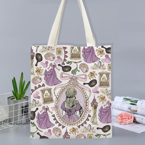 حقيبة كتف من FOTAP Lost Princess Inspire Tote Bag Princess Merch Fairy Tale Gift حقيبة كتف على شكل فيونكة للأميرة in Kuwait