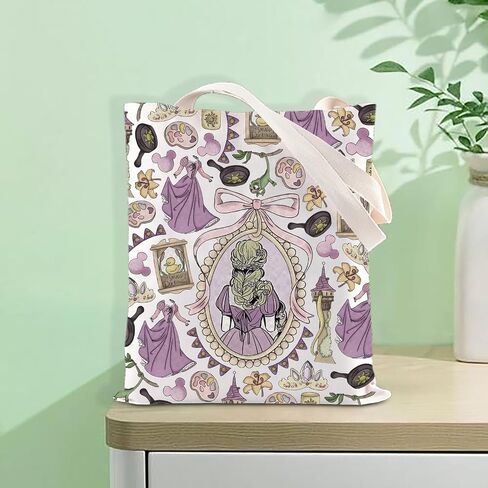حقيبة كتف من FOTAP Lost Princess Inspire Tote Bag Princess Merch Fairy Tale Gift حقيبة كتف على شكل فيونكة للأميرة in Kuwait