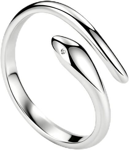 Fanmusic 925 Sterling Silver Rings Featuring 18K White Gold Plated Eternity Stackable! in Saudi Arabia