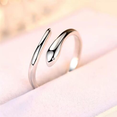 Fanmusic 925 Sterling Silver Rings Featuring 18K White Gold Plated Eternity Stackable! in Saudi Arabia