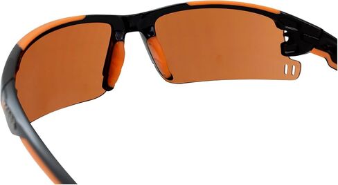 Wizard Black w/Orange Rubber Frame HD Amber Lens in Saudi Arabia