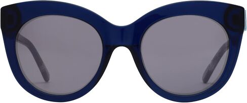 Guess By Marciano GM0760 Sunglasses - Shiny Light Blue Frame, Blu Mirror Lenses, 54 mm GM07605484X in Kuwait