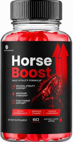 Horse Boost Gummies for Men, HorseBoost Male Gummys, Advanced Maximum Strength Supplement for Active Health & Wellness, 60 Gummies in Saudi Arabia