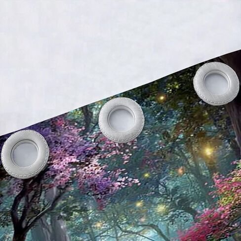 Forest Door Curtain for Doorway Privacy Enchanted Fantasy Nature Decor Door Curtain for Kids Boys Girls Teens Bedroom Living Room Closet 1 Panel 34" W X 80" L in Kuwait