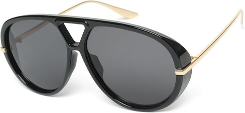 KENBO Retro Aviator Sunglasses for Women Men Oversized 70s Aviators Sun Glasses Trendy Shades in Saudi Arabia