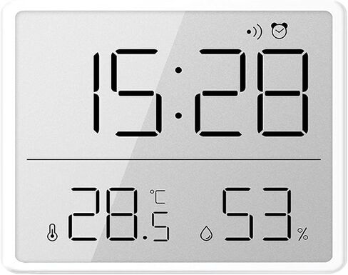 Thin Electronic Wall Clock Digital Battery Powered Magnetics Suction Designs for Fridge Mount Clocks Mounted in Kuwait