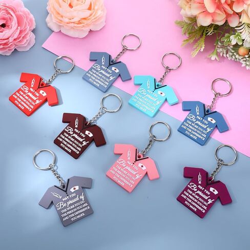 36 Pcs Nurse Keychain Bulk Nurse Gifts Bulk Graduation Party Favors Appreciation Gifts Nursing Student Essentials Nursing Student Thank You Gifts for Women Teachers Doctor Medical Assistant in Saudi Arabia