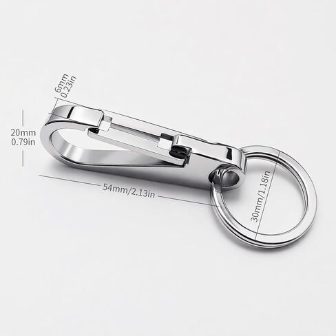 304 stainless steel Carabiner Keychains.Small Heavy Duty Keychain Carabiners. in Saudi Arabia
