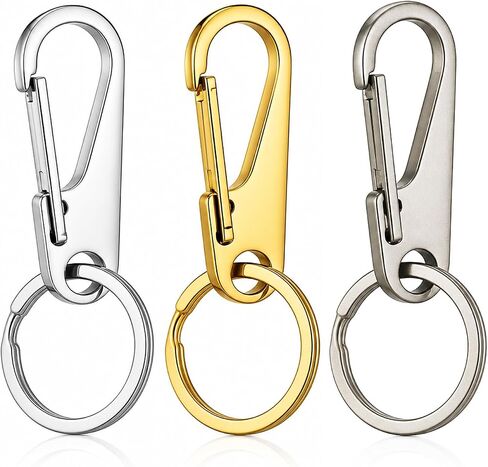 304 stainless steel Carabiner Keychains.Small Heavy Duty Keychain Carabiners. in Saudi Arabia