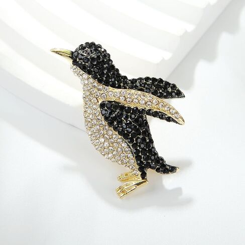 Gold Rhinestone Brooch Dainty Brooch Pins for Women Enamel Brooches Pins Backpacks in Kuwait