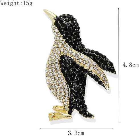 Gold Rhinestone Brooch Dainty Brooch Pins for Women Enamel Brooches Pins Backpacks in Kuwait