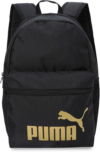 حقيبة ظهر PUMA PHASE من PUMA حقيبة ظهر PUMA باللون الأسود والذهبي رقم 1 لشعار PUMA باللون الأسود والذهبي رقم 1 مقاس واحد in Kuwait