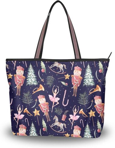 Women Top Handle Bag Large Beach Tote Bag with Zipper Weekender Handbag in Kuwait