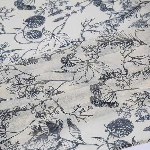 July Joy Floral Print Curtains 96 Inch Length for Living Room Bedroom Vintage Farmhouse Drapes Back Tab Light Filtering Rod Pocket 2 Panels in Saudi Arabia