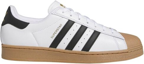 adidas Mens Superstar Adv Skate Skate Sneakers Shoes - White in Kuwait