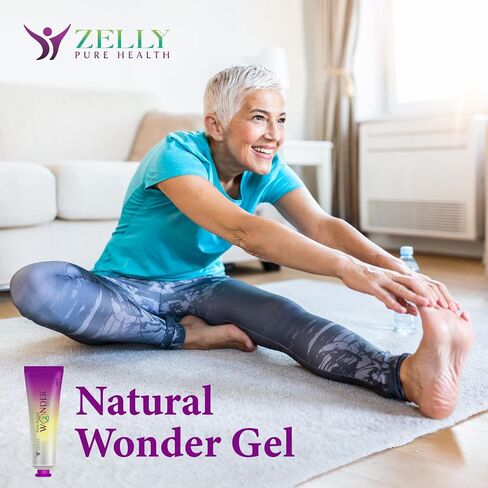 Wonder Gel – Pain Relief, Fast-Acting Relief Cream for Muscle, Joint, Back, Knee, Shoulder & Foot Pain Relief | Non-Greasy, Fast-Absorbing, Multi-Use Formula for Body Aches in Saudi Arabia