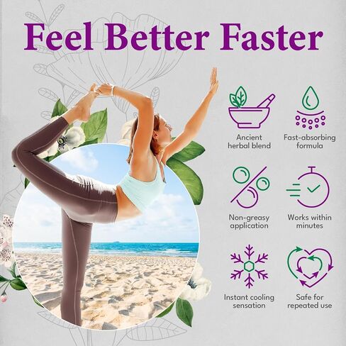 Wonder Gel – Pain Relief, Fast-Acting Relief Cream for Muscle, Joint, Back, Knee, Shoulder & Foot Pain Relief | Non-Greasy, Fast-Absorbing, Multi-Use Formula for Body Aches in Saudi Arabia
