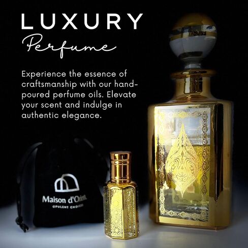 Linden Glow Perfume Oil 12 mL – Floral Woody Musk with Lime Blossom Jasmine Sambac and Vetiver. Alcohol Free Long Lasting Oil, Compliment Magnet in Saudi Arabia