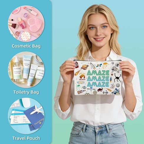 Project Haii Merch Amazing Makeup Bag for Women Merchandise Gifts for Mom Friend in Saudi Arabia