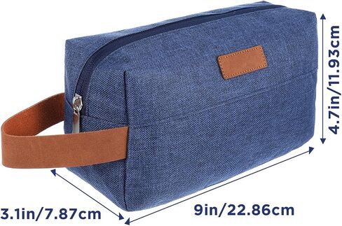 8 Pcs Groomsmen Gift Bags Toiletry Bag for Men Hanging Travel Toiletry Bag Water Resistant Shaving Portable Storage Christmas Gifts in Saudi Arabia