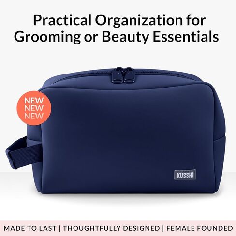 KUSSHI Dopp Kit (Navy/Khaki) in Saudi Arabia