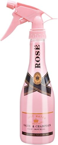 YOUNGFLY Mist Spray Bottle, 9.8oz Pink Rose Champagne Design Salon Water Mister, 280ml Empty Trigger Fine Mist for Barber Hairdresser Home Cleaning Hair in Kuwait