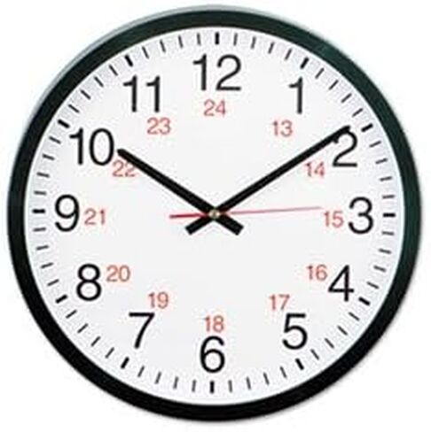 24-Hour Round Wall Clock in Kuwait