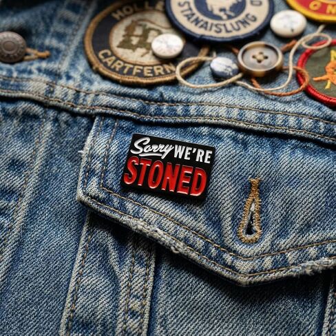 Funny Pin - Sarcastic Quotation Enamel Pins Brooch for Backpacks, Jackets, Hats. Hilarious Gag Brooches Gifts for Friends，Adult，Girls，Boys，He，Her. in Saudi Arabia