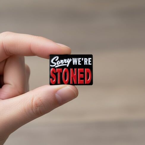 Funny Pin - Sarcastic Quotation Enamel Pins Brooch for Backpacks, Jackets, Hats. Hilarious Gag Brooches Gifts for Friends，Adult，Girls，Boys，He，Her. in Saudi Arabia