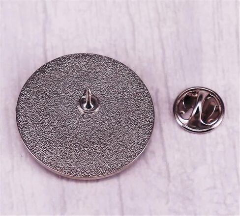 Silence equals death Enamel Pin Brooches Metal Brooch Pins Badge Collar Jewelry Lapel Pin in Saudi Arabia