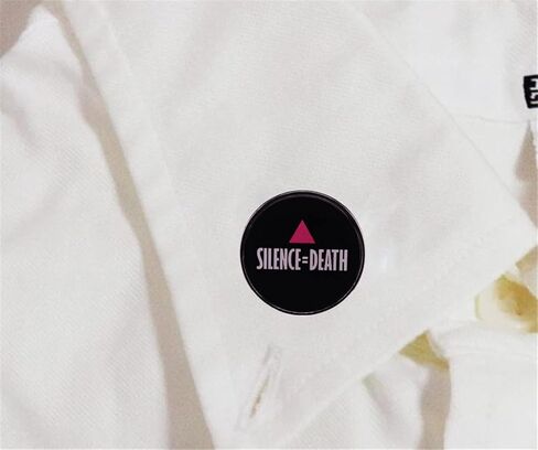 Silence equals death Enamel Pin Brooches Metal Brooch Pins Badge Collar Jewelry Lapel Pin in Saudi Arabia