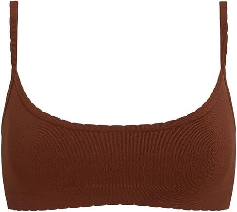 Tropic of C Women's Julia Bikini Top – Scoop Neck Adjustable – Flat Knit Jersey - by Candice Swanepoel in Kuwait