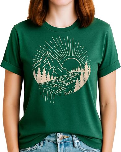 Classy Mood Hiking Shirts for Women – Nature Camping Mountain Hiking Outdoor Adventure Shirt in Saudi Arabia