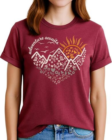 Classy Mood Hiking Shirts for Women – Nature Camping Mountain Hiking Outdoor Adventure Shirt in Saudi Arabia