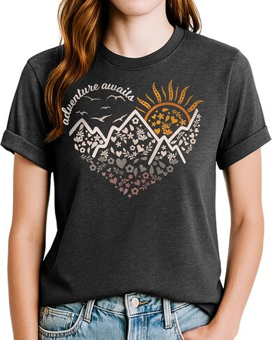 Classy Mood Hiking Shirts for Women – Nature Camping Mountain Hiking Outdoor Adventure Shirt in Saudi Arabia