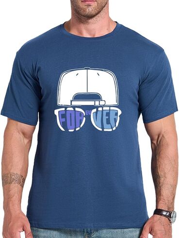 Sandlot Forever for-Ev-Ver Squints Men's T-Shirt Funny Baseball 80s 90s Sandlot Humor Movie Quote Shirt in Saudi Arabia