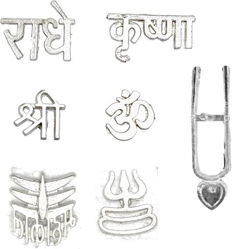 Tilk Chape Indian Item Pooja Item Forehead Teeka Tika Chaape لمكتب المعبد، حزمة من 1 (5 قطع.) in Kuwait