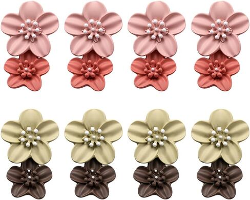 Earrings for Women, Irregular Studs Earrings Zinc Alloy Stud Earring Metal Pleated Earring for Women Party Birthday Wearing in Kuwait