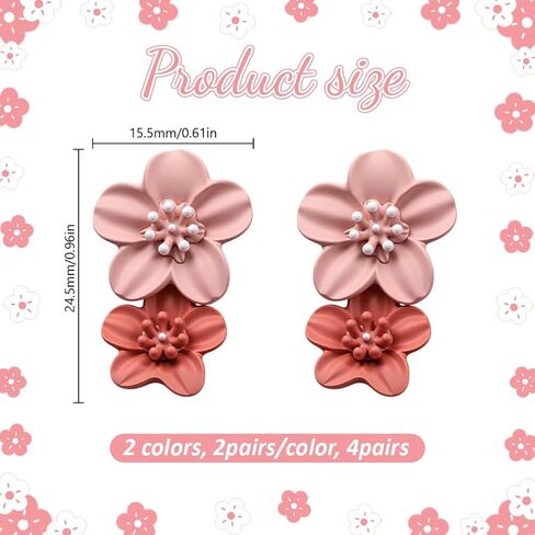Earrings for Women, Irregular Studs Earrings Zinc Alloy Stud Earring Metal Pleated Earring for Women Party Birthday Wearing in Kuwait