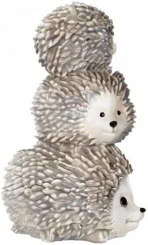 11657 Hedgehogs Garden Statue, one Size, Light Gray in Kuwait