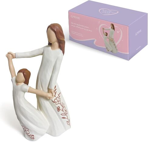 Mother Birthday Gifts from Daughter, 6 Inch Resin Mother Daughter Dance Figurine, Mothers of the Bride Groom Gift,Daughters Gifts from Mom in Kuwait