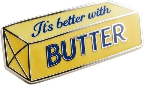 Butter Pin • Food Pin, Foodie Gifts, Cooking Gifts in Kuwait