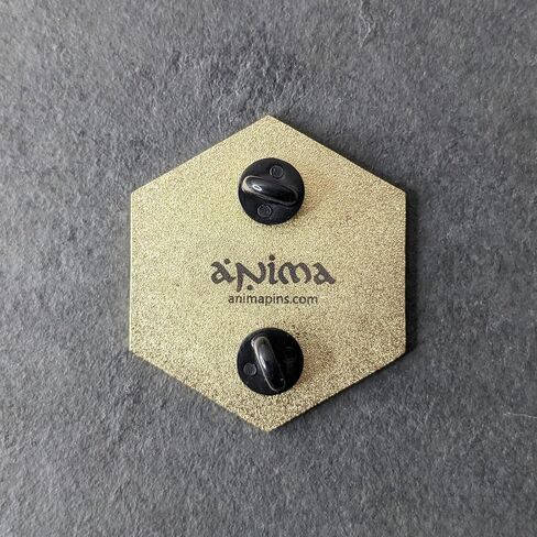 Chamber of Sages Enamel Pin – Legend of Zelda: Ocarina of Time Collectible | Triforce Hard Enamel Brooch with Glitter Finish | Gold-Plated Gamer Gift with Backer Card in Saudi Arabia